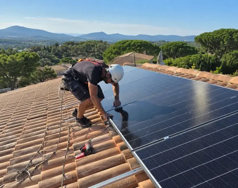 Installateur panneaux solaires Glandage — pose photovoltaïque sur toiture